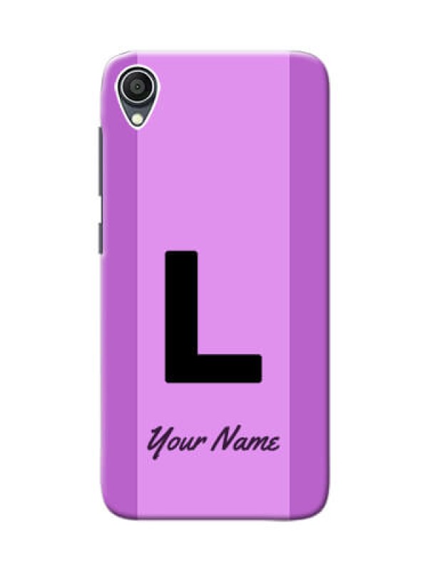 Custom zenfone Lite L1 Back Covers: Tri-color custom text Design