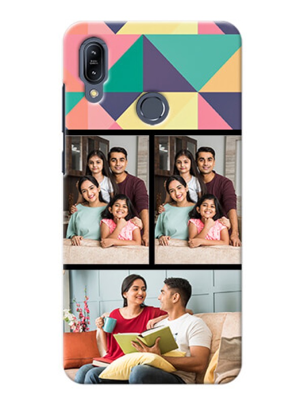 Custom Asus Zenfone Max M2 personalised phone covers: Bulk Pic Upload Design
