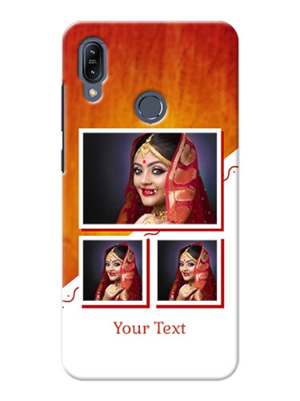 Custom Asus Zenfone Max M2 Personalised Phone Cases: Wedding Memories Design  
