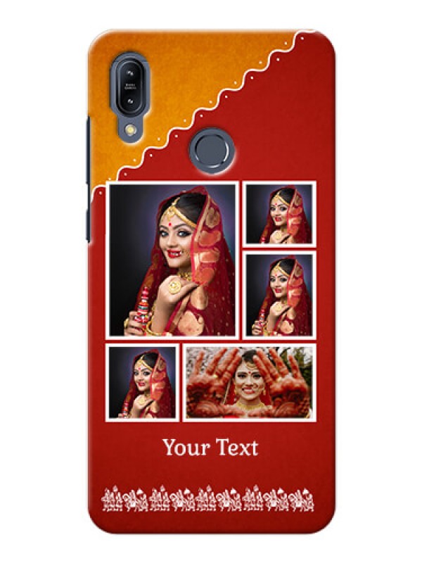 Custom Asus Zenfone Max M2 customized phone cases: Wedding Pic Upload Design