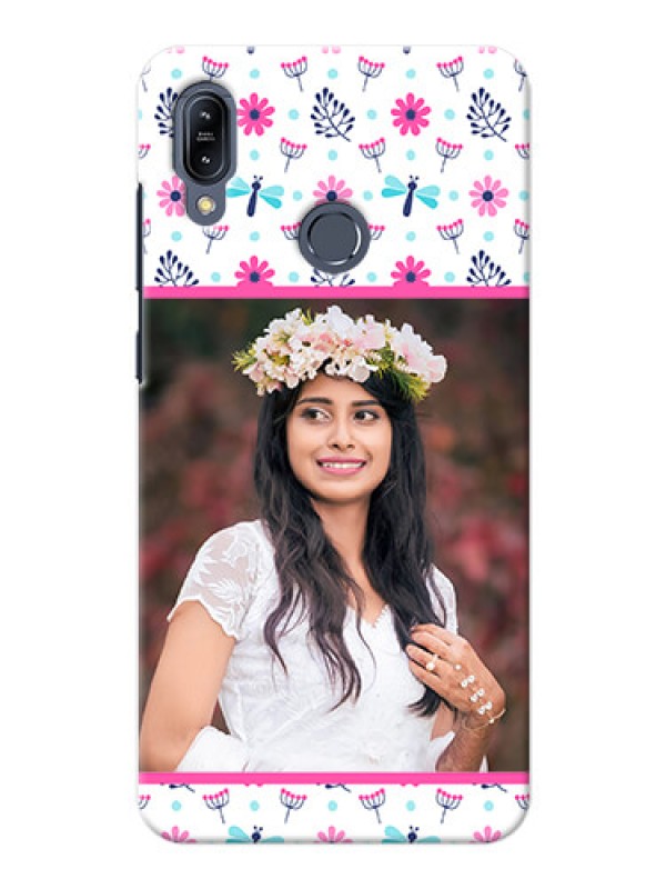 Custom Asus Zenfone Max M2 Mobile Covers: Colorful Flower Design
