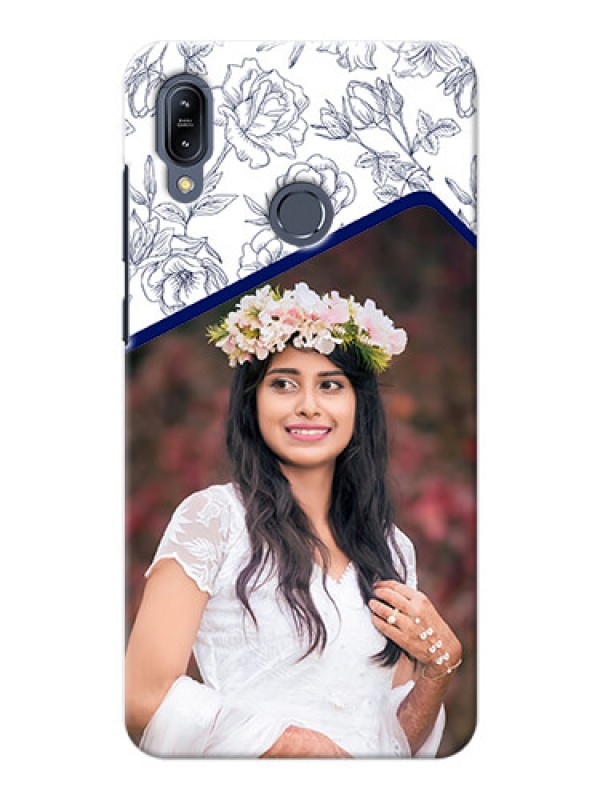Custom Asus Zenfone Max M2 Phone Cases: Premium Floral Design