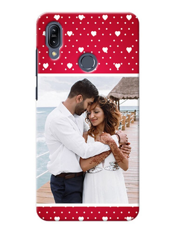 Custom Asus Zenfone Max M2 custom back covers: Hearts Mobile Case Design