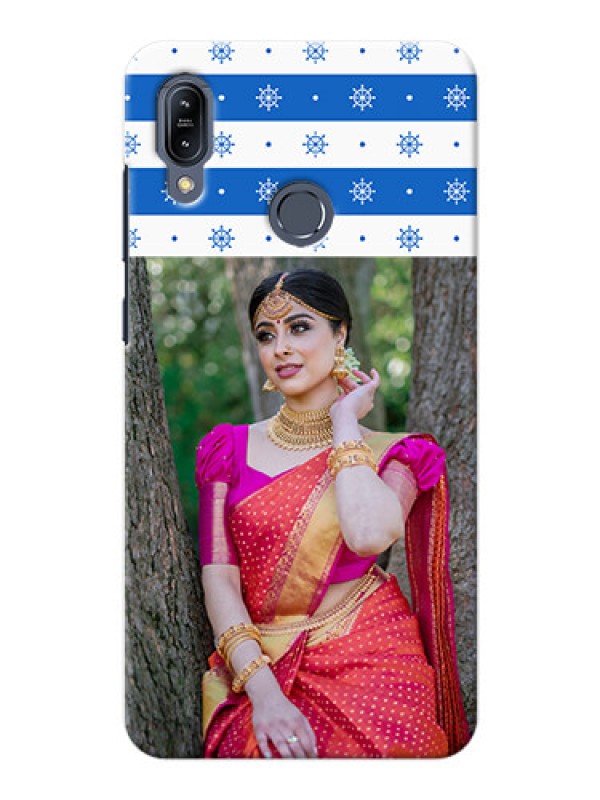 Custom Asus Zenfone Max M2 custom mobile covers: Snow Pattern Design