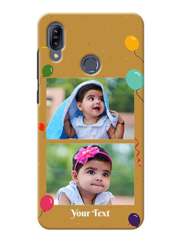 Custom Asus Zenfone Max M2 Phone Covers: Image Holder with Birthday Celebrations Design