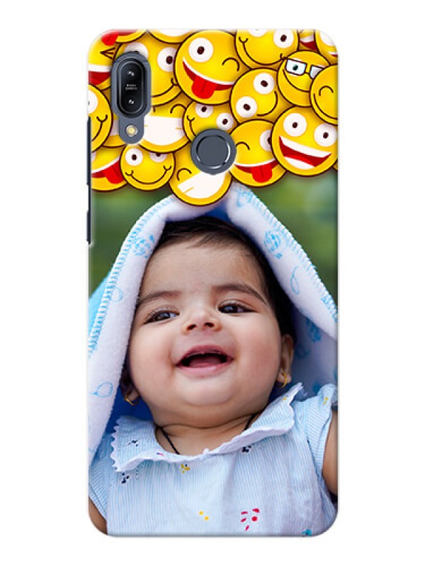 Custom Asus Zenfone Max M2 Custom Phone Cases with Smiley Emoji Design
