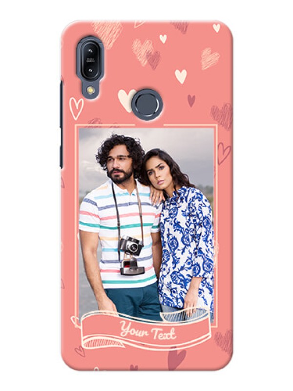 Custom Asus Zenfone Max M2 custom mobile phone cases: love doodle art Design