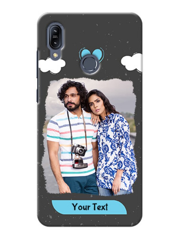 Custom Asus Zenfone Max M2 Mobile Back Covers: splashes with love doodles Design