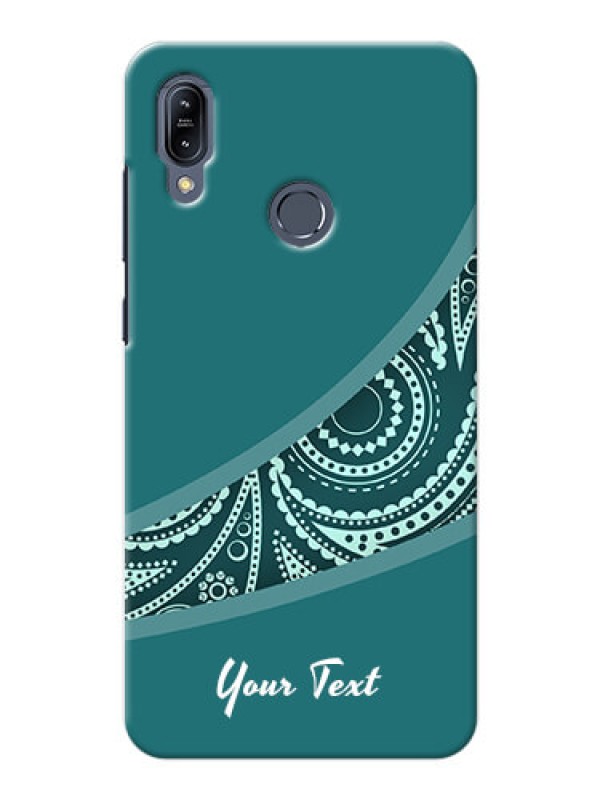 Custom zenfone Max M2 Zb632Kl Custom Phone Covers: semi visible floral Design