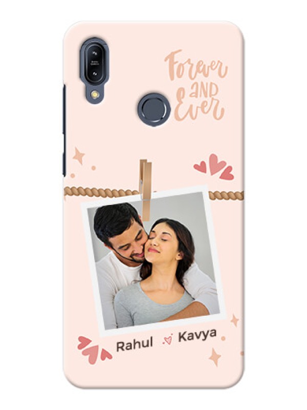 Custom zenfone Max M2 Zb632Kl Phone Back Covers: Forever and ever love Design
