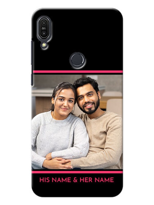 Custom Asus Zenfone Max Pro M1 Photo With Text Mobile Case Design