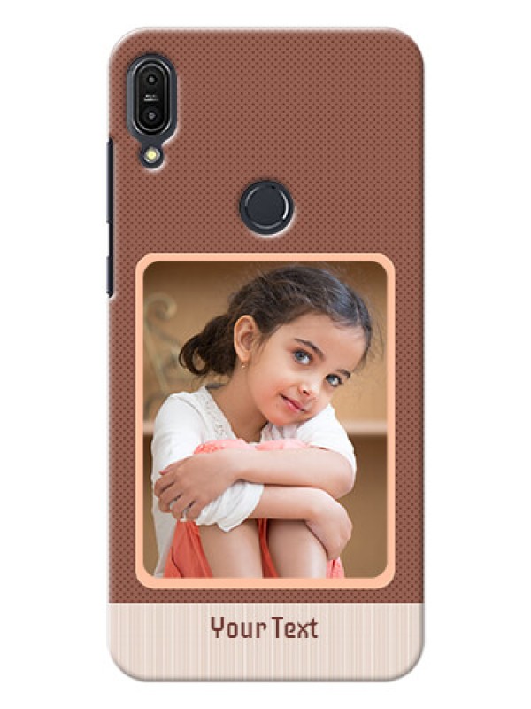 Custom Asus Zenfone Max Pro M1 Simple Photo Upload Mobile Cover Design