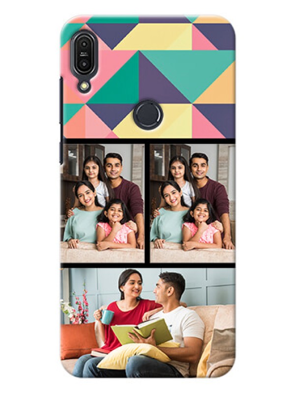 Custom Asus Zenfone Max Pro M1 Bulk Picture Upload Mobile Case Design