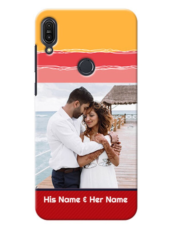Custom Asus Zenfone Max Pro M1 Colourful Mobile Case Design