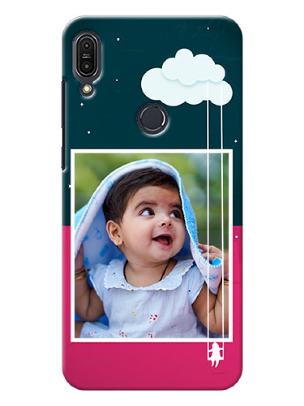 Custom Asus Zenfone Max Pro M1 Cute Girl Abstract Mobile Case Design