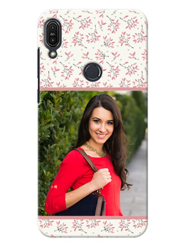 Custom Asus Zenfone Max Pro M1 Floral Design Mobile Back Cover Design