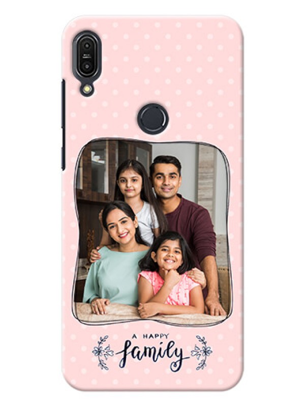 Custom Asus Zenfone Max Pro M1 A happy family with polka dots Design