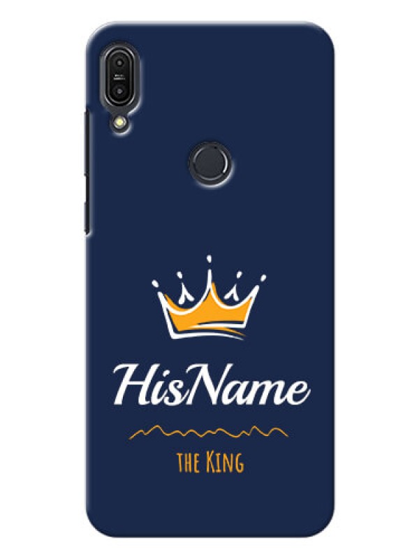 Custom Zenfone Max Pro M1 King Phone Case with Name