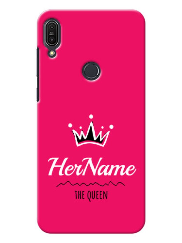 Custom Zenfone Max Pro M1 Queen Phone Case with Name