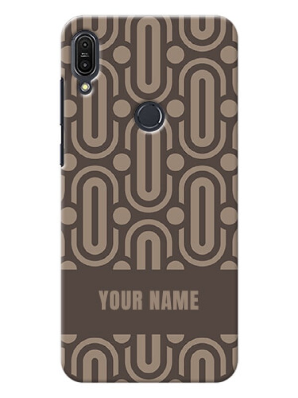 Custom zenfone Max Pro M1 Custom Phone Covers: Captivating Zero Pattern Design