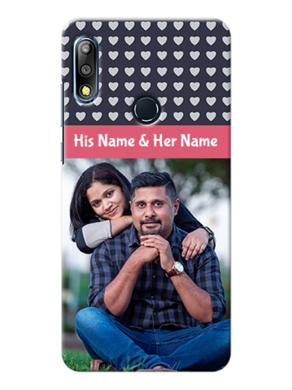 Custom Zenfone Max Pro M2 Custom Mobile Case with Love Symbols Design