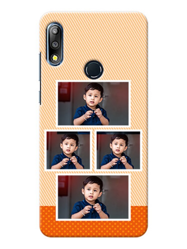 Custom Zenfone Max Pro M2 Mobile Back Covers: Bulk Photos Upload Design