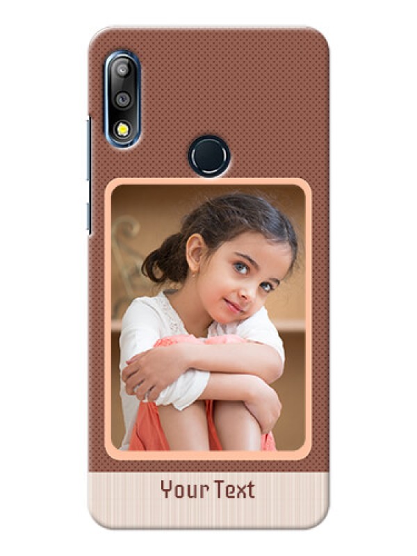 Custom Zenfone Max Pro M2 Phone Covers: Simple Pic Upload Design