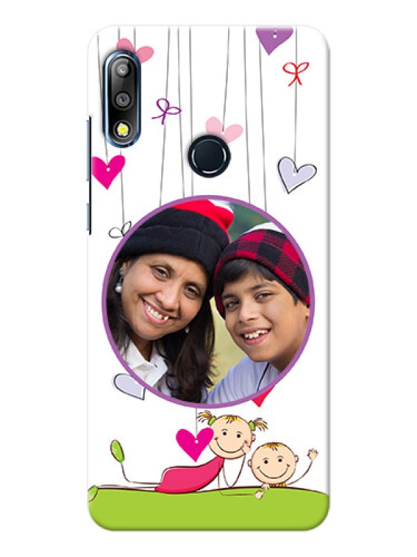 Custom Zenfone Max Pro M2 Mobile Cases: Cute Kids Phone Case Design