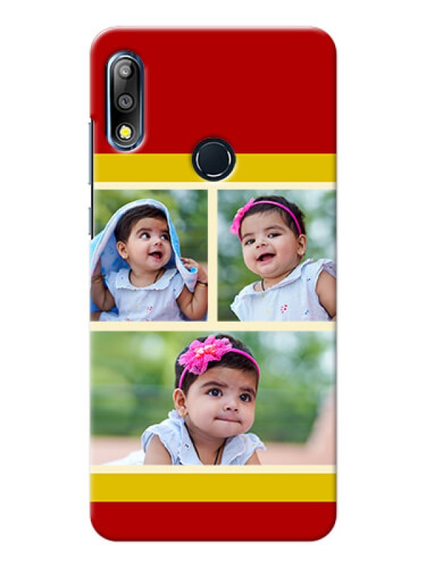 Custom Zenfone Max Pro M2 mobile phone cases: Multiple Pic Upload Design