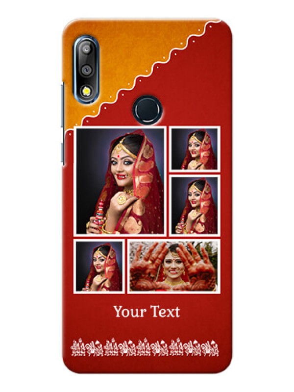Custom Zenfone Max Pro M2 customized phone cases: Wedding Pic Upload Design