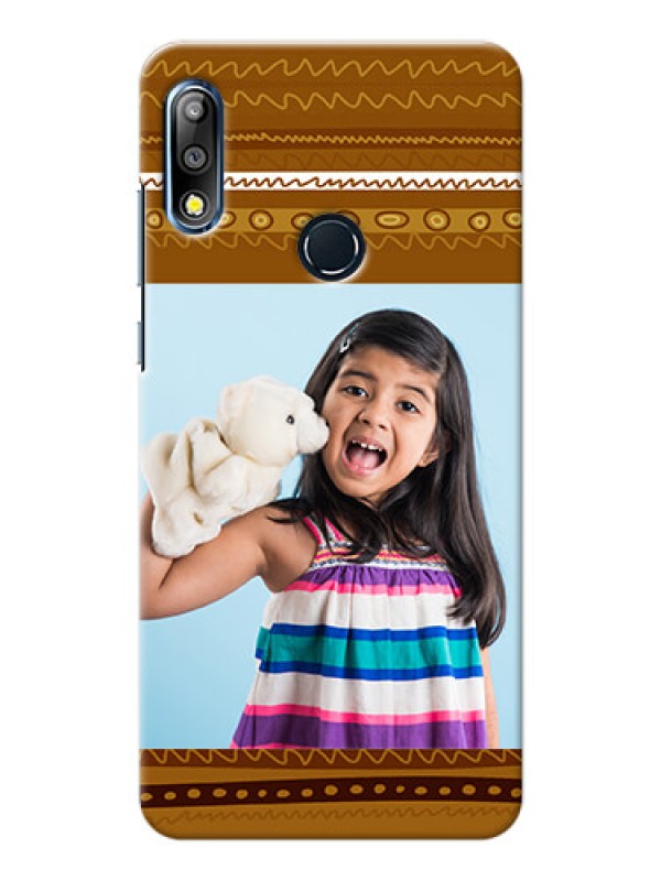 Custom Zenfone Max Pro M2 Mobile Covers: Friends Picture Upload Design 
