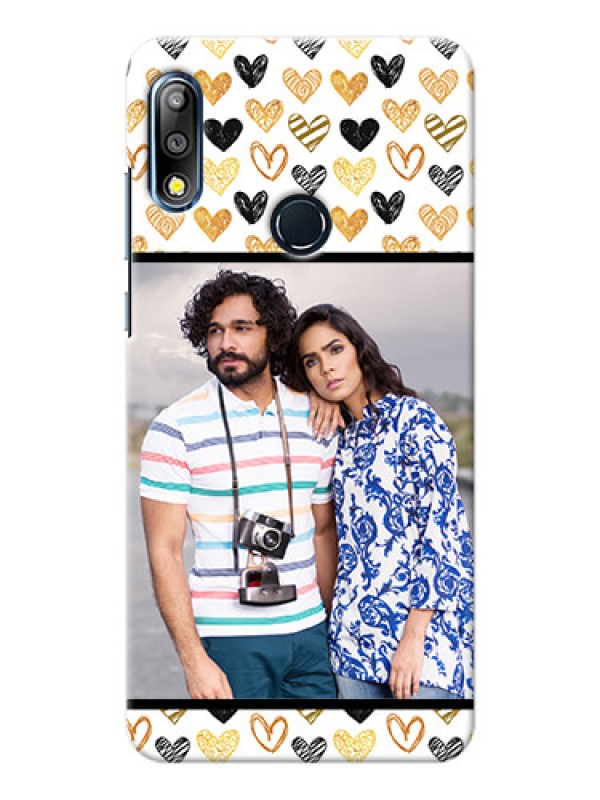 Custom Zenfone Max Pro M2 Personalized Mobile Cases: Love Symbol Design