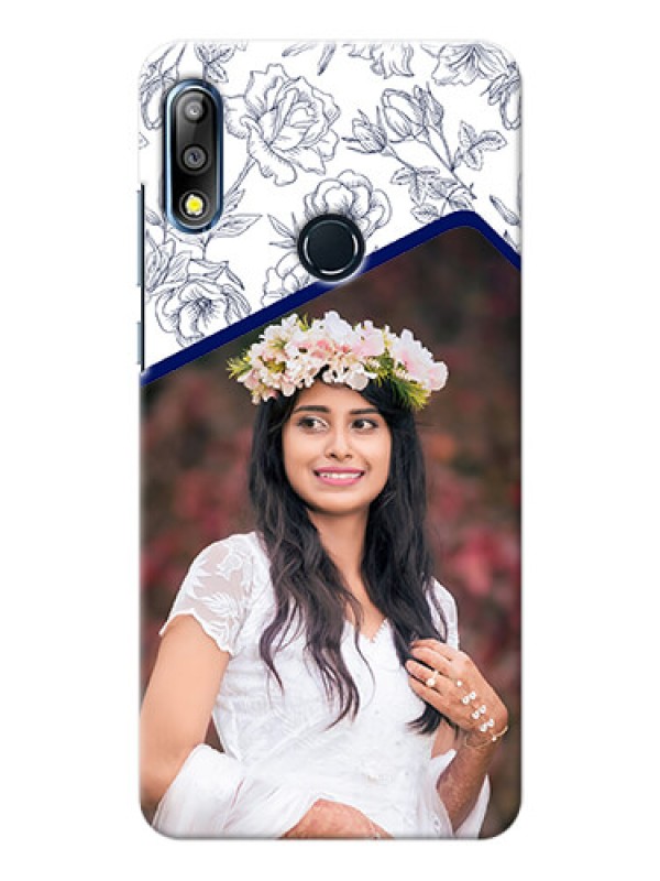 Custom Zenfone Max Pro M2 Phone Cases: Premium Floral Design