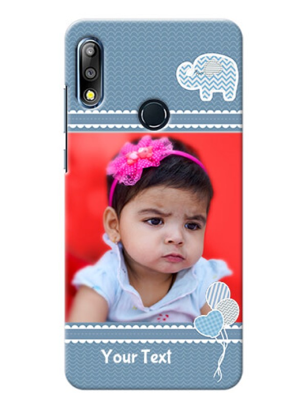 Custom Zenfone Max Pro M2 Custom Phone Covers with Kids Pattern Design