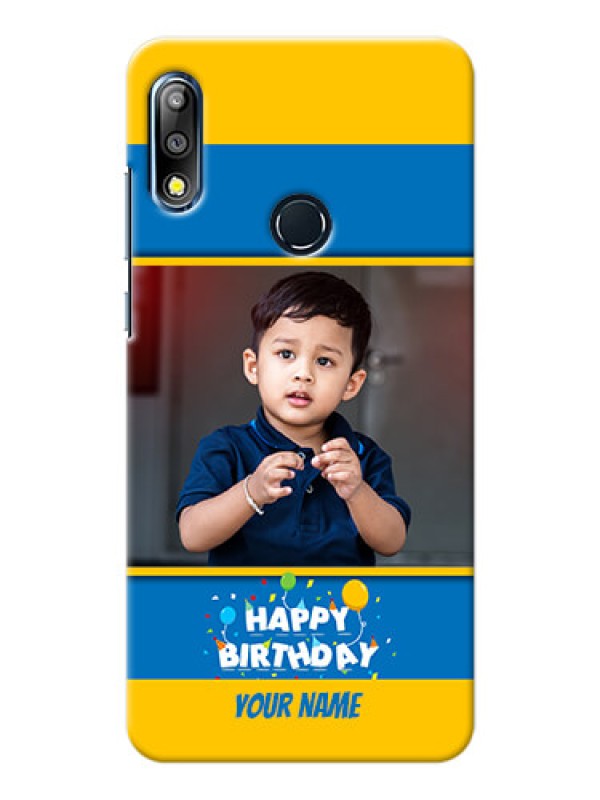 Custom Zenfone Max Pro M2 Mobile Back Covers Online: Birthday Wishes Design