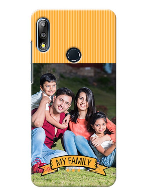 Custom Zenfone Max Pro M2 Personalized Mobile Cases: My Family Design