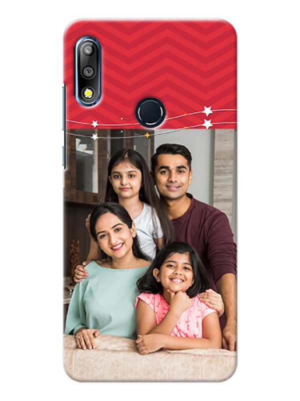Custom Zenfone Max Pro M2 customized phone cases: Happy Family Design