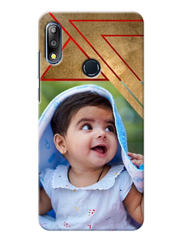 Custom Zenfone Max Pro M2 mobile phone cases: Gradient Abstract Texture Design