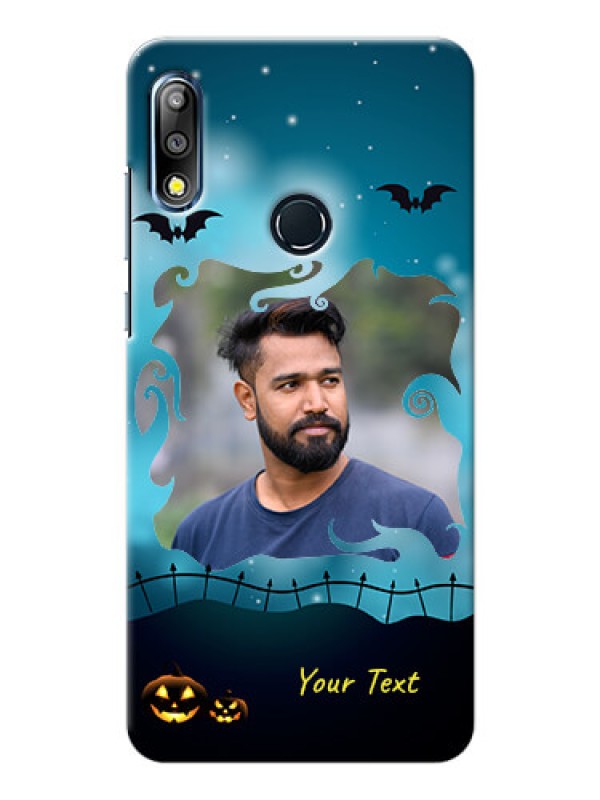 Custom Zenfone Max Pro M2 Personalised Phone Cases: Halloween frame design