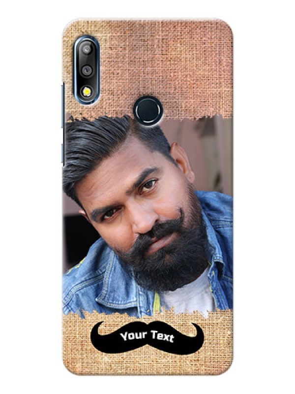 Custom Zenfone Max Pro M2 Mobile Back Covers Online with Texture Design