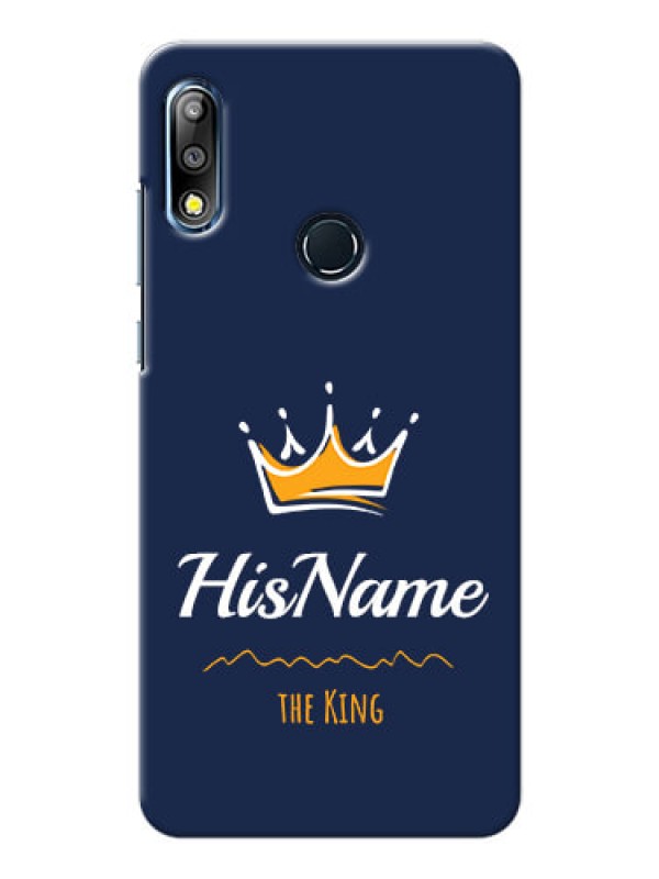 Custom Zenfone Max Pro M2 King Phone Case with Name