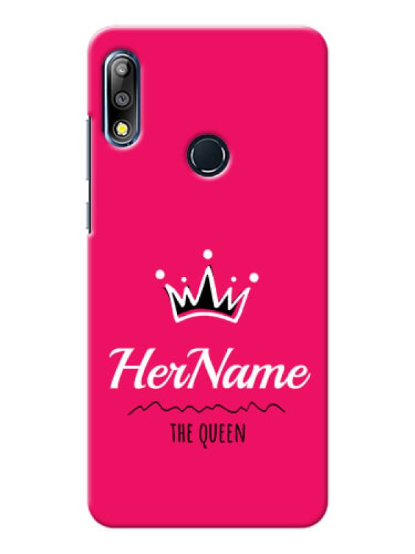 Custom Zenfone Max Pro M2 Queen Phone Case with Name