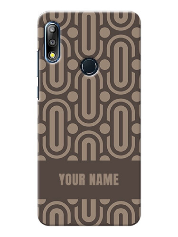 Custom zenfone Max Pro M2 Custom Phone Covers: Captivating Zero Pattern Design
