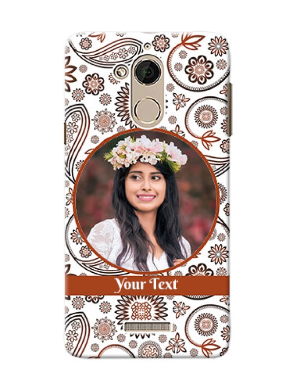 Custom Coolpad Note 5 Floral Abstract Mobile Case Design