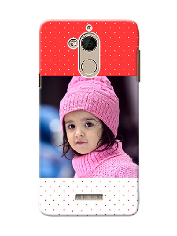 Custom Coolpad Note 5 Red Pattern Mobile Case Design