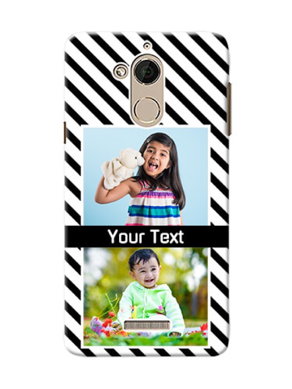 Custom Coolpad Note 5 2 image holder with black and white stripes Design