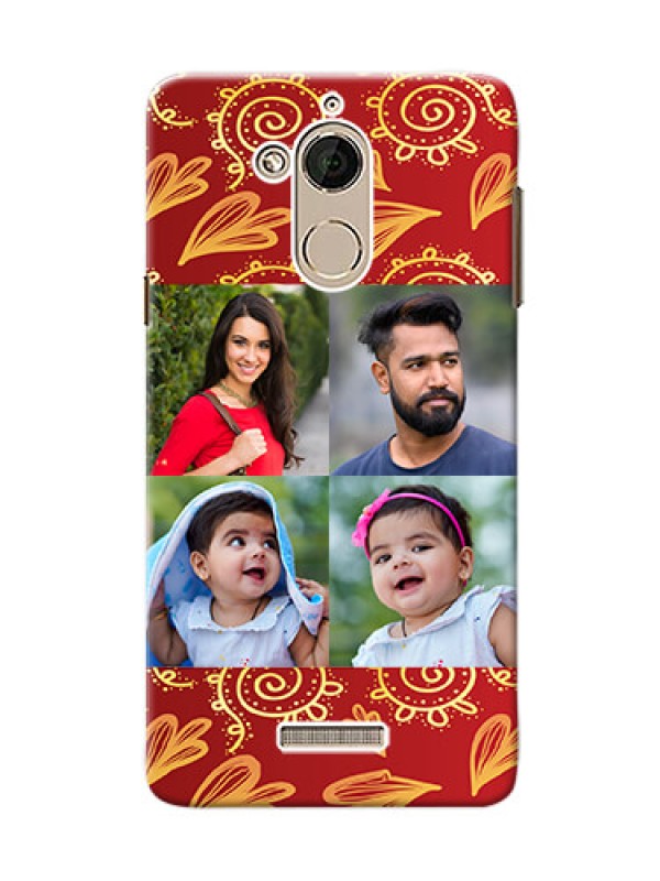 Custom Coolpad Note 5 4 image holder with mandala traditional background Design