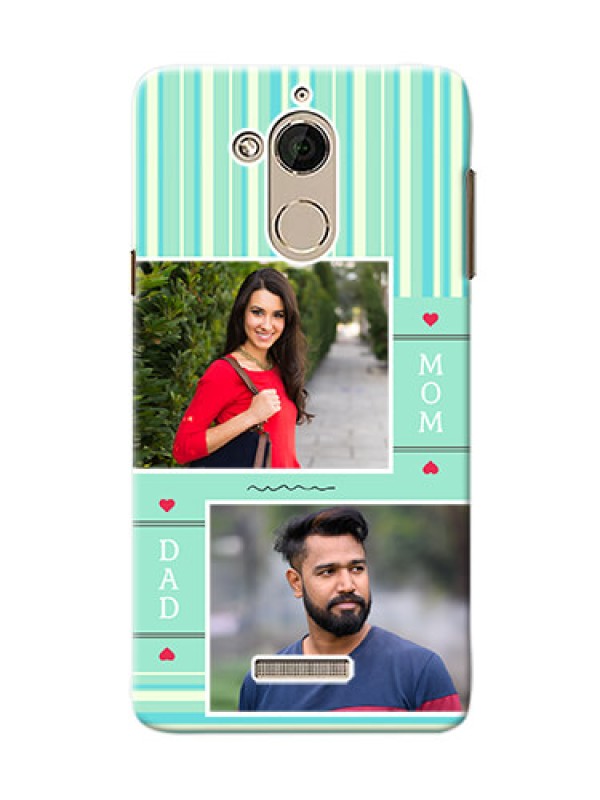 Custom Coolpad Note 5 mom and dad image holder Design