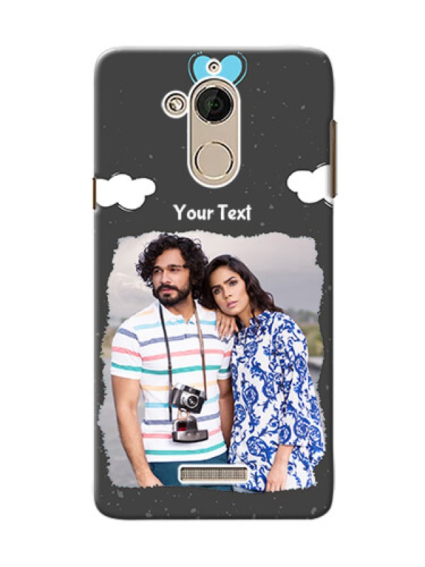 Custom Coolpad Note 5 splashes backdrop with love doodles Design