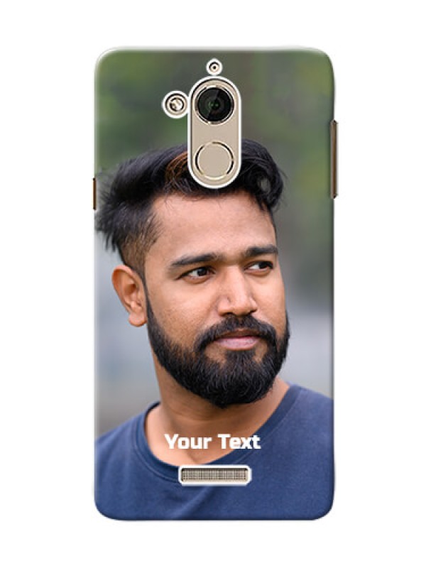 Custom Coolpad Note 5 Mobile Cover: Photo with Text